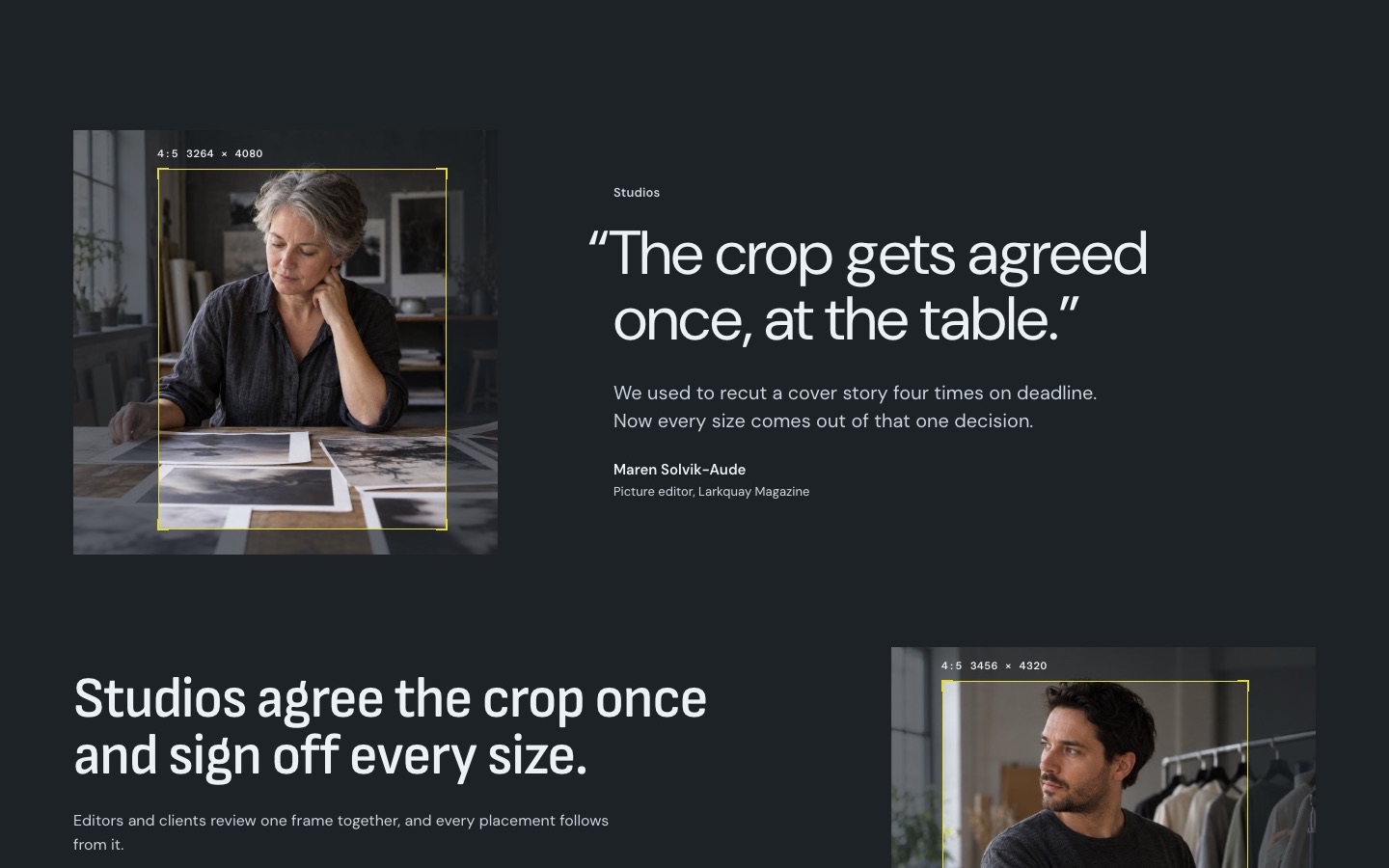 Keepframe, screen 6