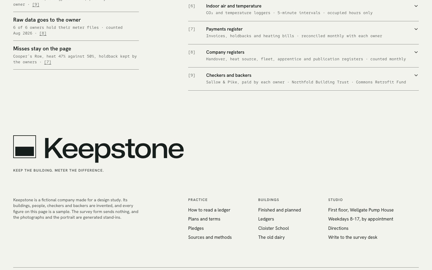 Keepstone, screen 13