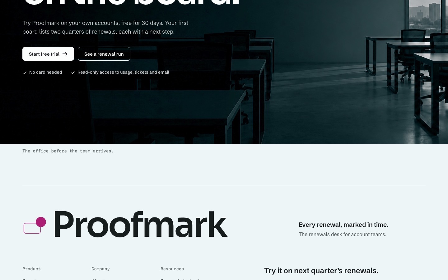 Proofmark, screen 10